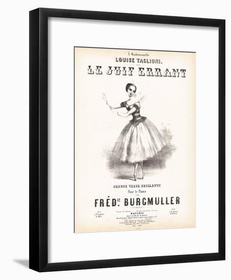 Le Juif Errant-null-Framed Giclee Print