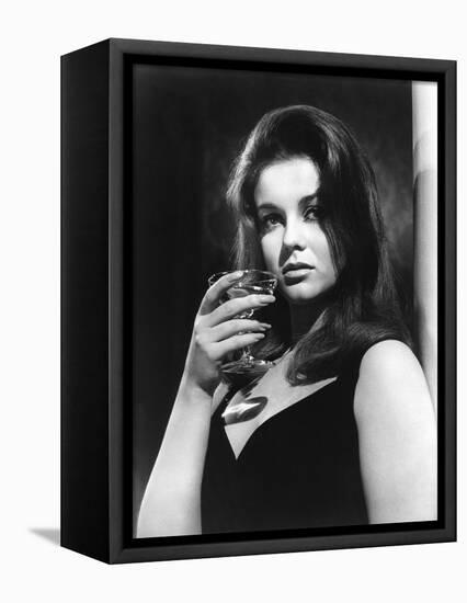 Le kid by Cincinnati THE CINCINNATI KID by NormanJewison with Ann-Margret, 1965 (b/w photo)-null-Framed Stretched Canvas