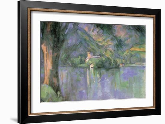 Le Lac Annecy-Paul C?zanne-Framed Art Print