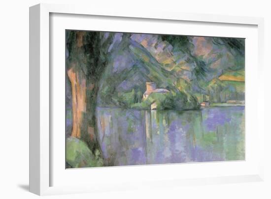 Le Lac Annecy-Paul C?zanne-Framed Art Print