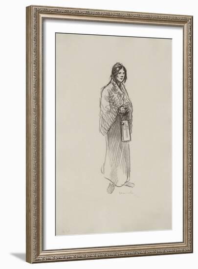 Le lait I-Théophile Alexandre Steinlen-Framed Collectable Print