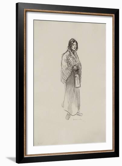 Le lait I-Théophile Alexandre Steinlen-Framed Collectable Print