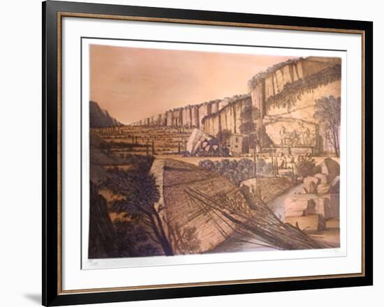 Le Leze II-Ivan Theimer-Framed Limited Edition