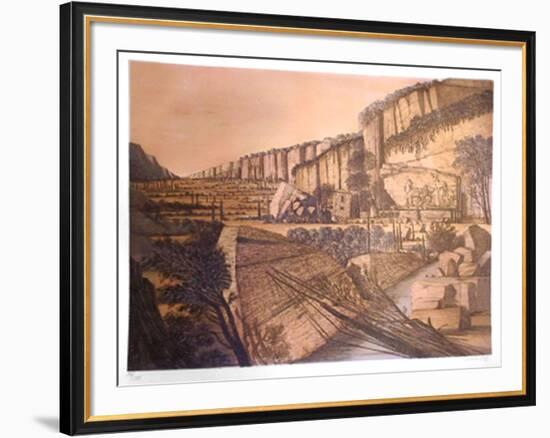 Le Leze II-Ivan Theimer-Framed Limited Edition