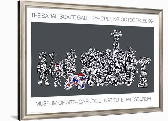 Le Libre Echange-Jean Dubuffet-Framed Collectable Print