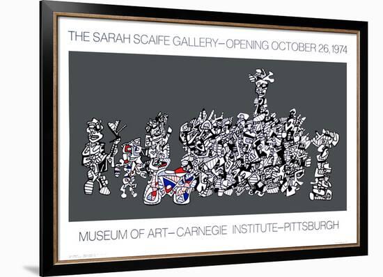 Le Libre Echange-Jean Dubuffet-Framed Collectable Print