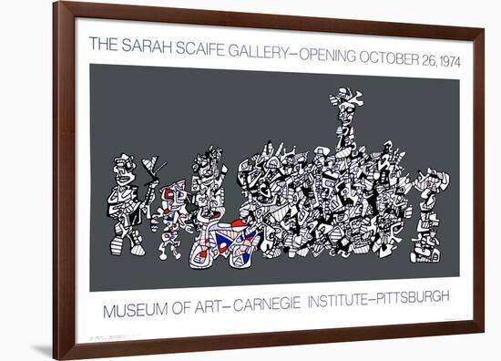 Le Libre Echange-Jean Dubuffet-Framed Collectable Print