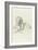 le lion et le rat-Gustave Moreau-Framed Giclee Print