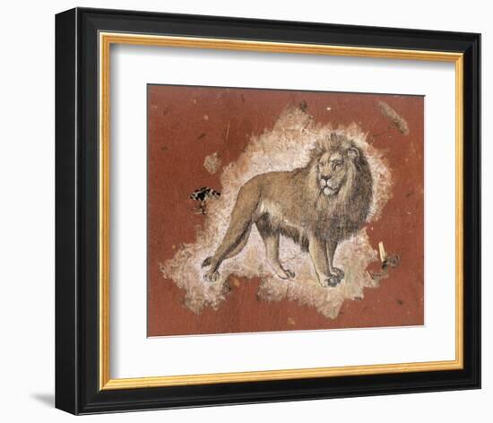 Le Lion-Laurence David-Framed Art Print