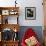 Le liseur : vieillard barbu assis-Odilon Redon-Framed Giclee Print displayed on a wall