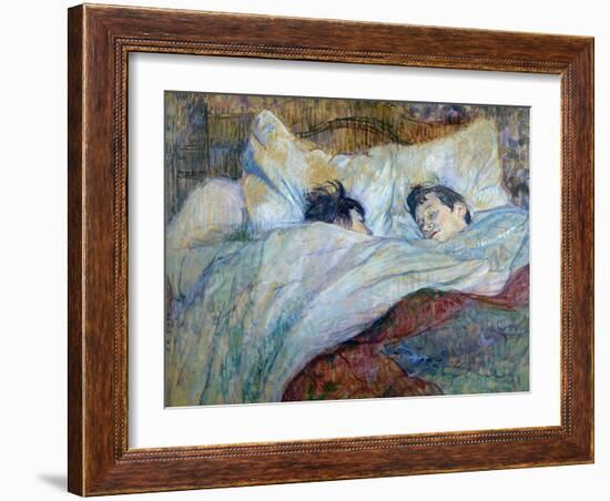 Le Lit-Henri de Toulouse-Lautrec-Framed Giclee Print