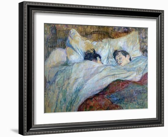 Le Lit-Henri de Toulouse-Lautrec-Framed Giclee Print