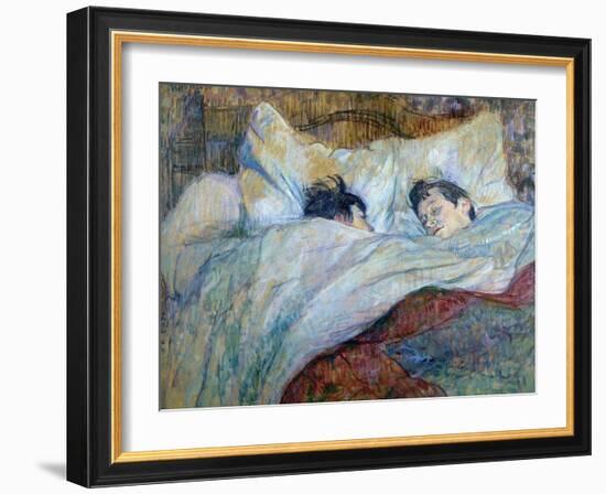 Le Lit-Henri de Toulouse-Lautrec-Framed Giclee Print