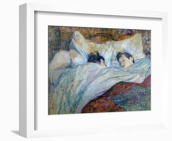 Le Lit-Henri de Toulouse-Lautrec-Framed Giclee Print