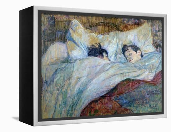 Le Lit-Henri de Toulouse-Lautrec-Framed Premier Image Canvas