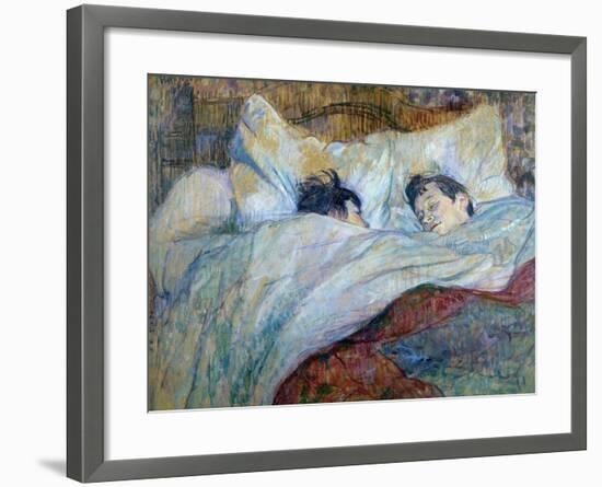 Le Lit-Henri de Toulouse-Lautrec-Framed Giclee Print