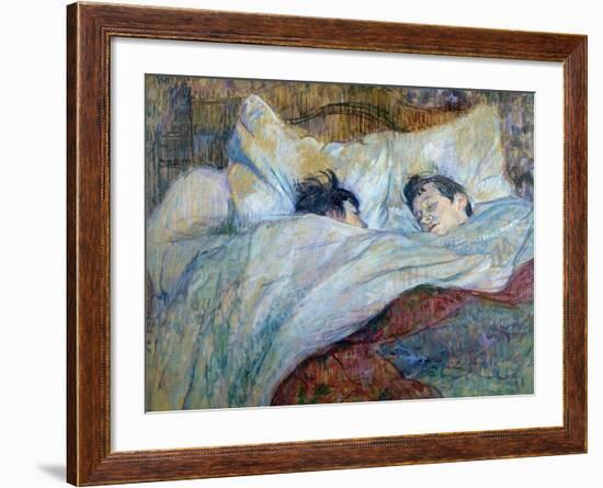 Le Lit-Henri de Toulouse-Lautrec-Framed Giclee Print