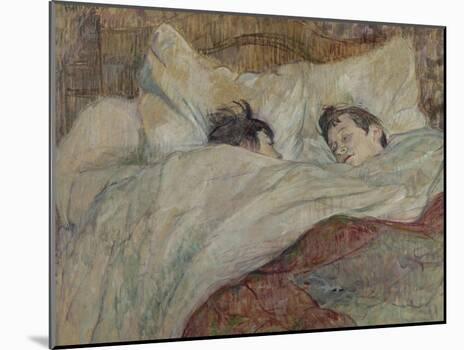 'Le lit' Giclee Print - Henri de Toulouse-Lautrec | Art.com