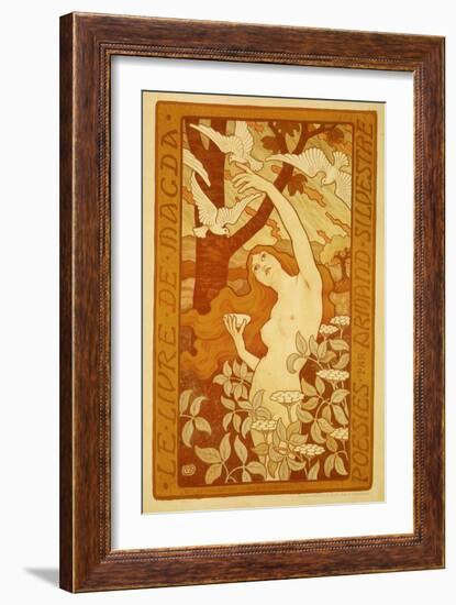 Le Livre de Magda, c.1898-Paul Berthon-Framed Giclee Print