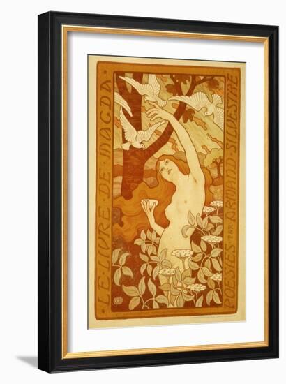 Le Livre de Magda, c.1898-Paul Berthon-Framed Giclee Print