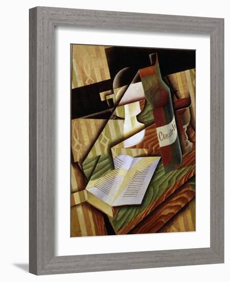 Le Livre (The Book), 1915-Juan Gris-Framed Giclee Print