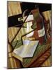 Le Livre (The Book), 1915-Juan Gris-Mounted Giclee Print