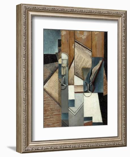 Le livre-Juan Gris-Framed Giclee Print