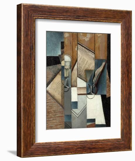 Le livre-Juan Gris-Framed Giclee Print