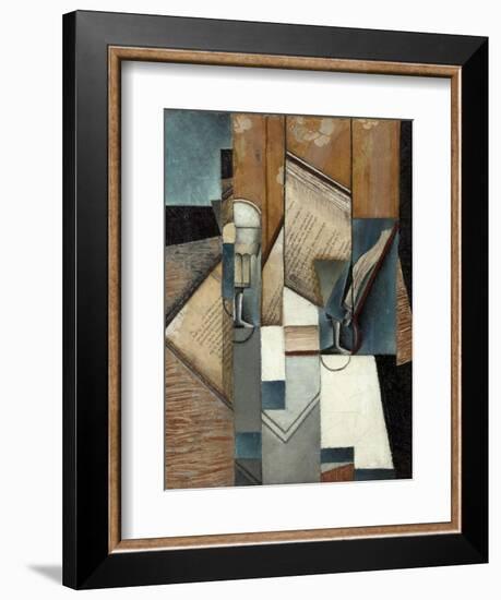 Le livre-Juan Gris-Framed Giclee Print