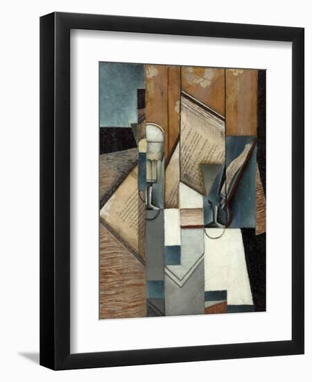 Le livre-Juan Gris-Framed Giclee Print