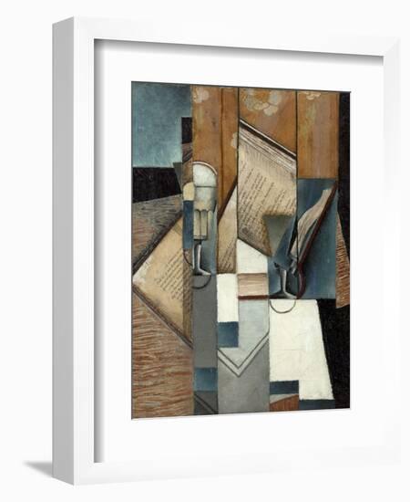 Le livre-Juan Gris-Framed Giclee Print