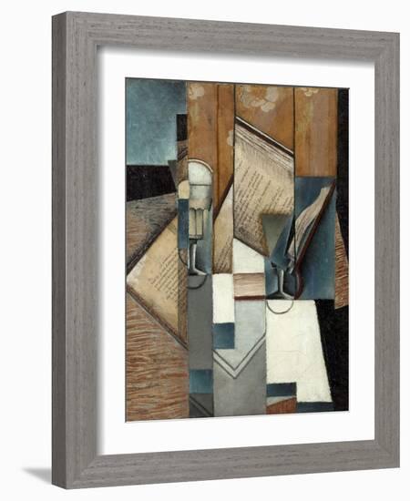 Le livre-Juan Gris-Framed Giclee Print