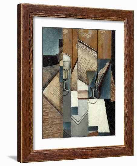 Le livre-Juan Gris-Framed Giclee Print