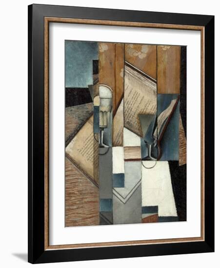 Le livre-Juan Gris-Framed Giclee Print