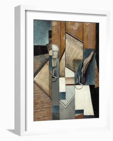 Le livre-Juan Gris-Framed Giclee Print