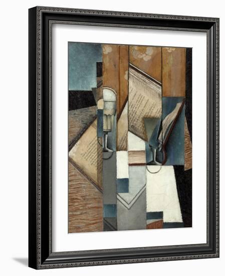 Le livre-Juan Gris-Framed Giclee Print