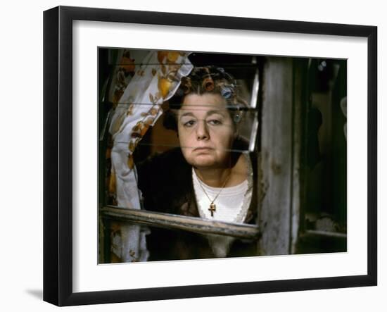 LE LOCATAIRE, 1976 directed by ROMAN POLANSKI Shelley Winters (photo)-null-Framed Photo