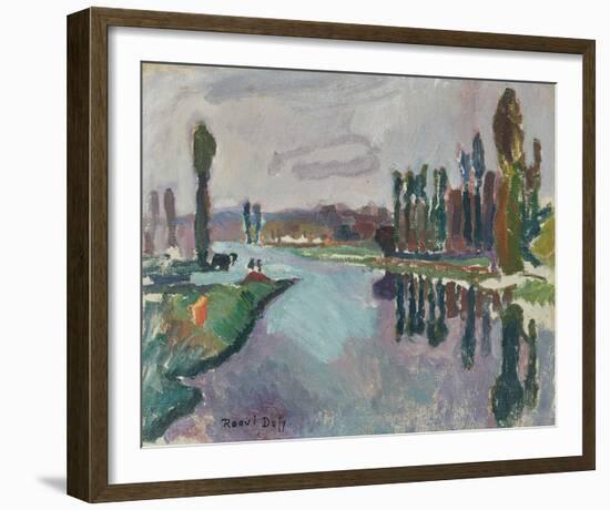 Le Loir à Durtal-Raoul Dufy-Framed Giclee Print