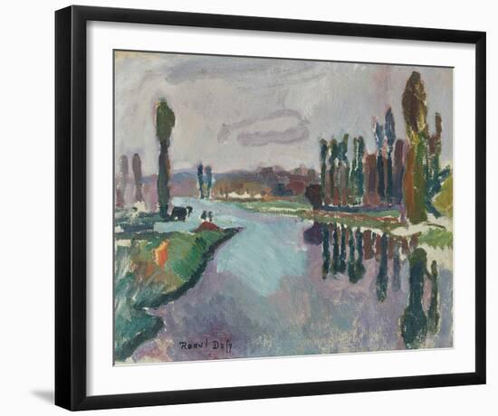 Le Loir à Durtal-Raoul Dufy-Framed Giclee Print