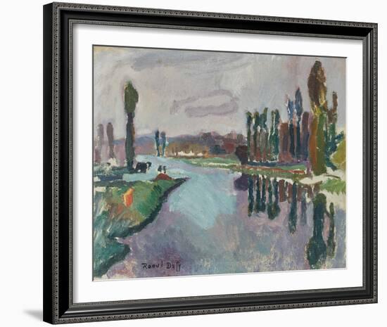 Le Loir à Durtal-Raoul Dufy-Framed Giclee Print