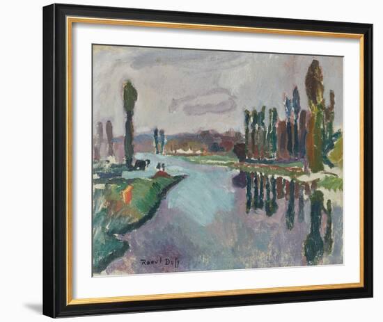 Le Loir à Durtal-Raoul Dufy-Framed Giclee Print
