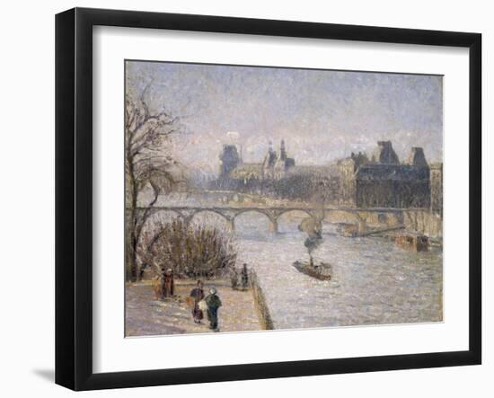 Le Louvre, 1901-Camille Pissarro-Framed Giclee Print