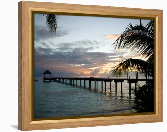 Le Maitai Dream Fakarava Resort, Fakarava, Tuamotus, French Polynesia-Michele Westmorland-Framed Premier Image Canvas