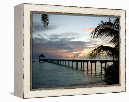 Le Maitai Dream Fakarava Resort, Fakarava, Tuamotus, French Polynesia-Michele Westmorland-Framed Premier Image Canvas