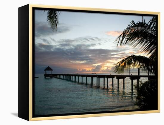 Le Maitai Dream Fakarava Resort, Fakarava, Tuamotus, French Polynesia-Michele Westmorland-Framed Premier Image Canvas