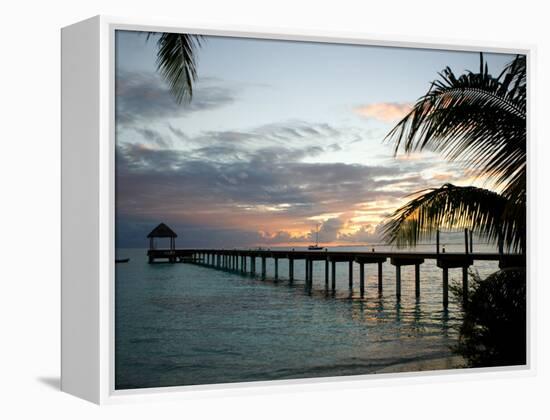 Le Maitai Dream Fakarava Resort, Fakarava, Tuamotus, French Polynesia-Michele Westmorland-Framed Premier Image Canvas