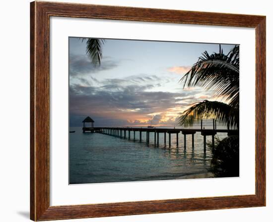 Le Maitai Dream Fakarava Resort, Fakarava, Tuamotus, French Polynesia-Michele Westmorland-Framed Premium Photographic Print