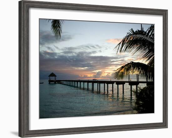 Le Maitai Dream Fakarava Resort, Fakarava, Tuamotus, French Polynesia-Michele Westmorland-Framed Photographic Print