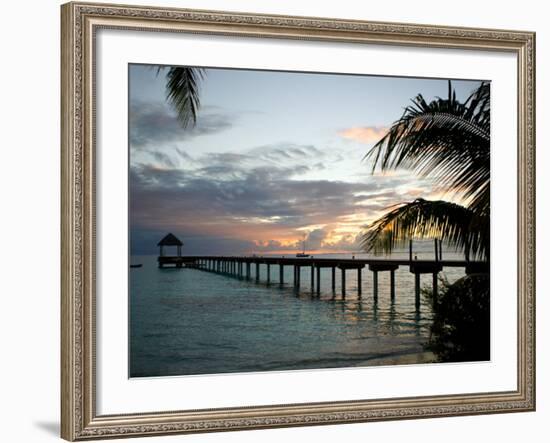 Le Maitai Dream Fakarava Resort, Fakarava, Tuamotus, French Polynesia-Michele Westmorland-Framed Photographic Print