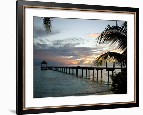 Le Maitai Dream Fakarava Resort, Fakarava, Tuamotus, French Polynesia-Michele Westmorland-Framed Photographic Print